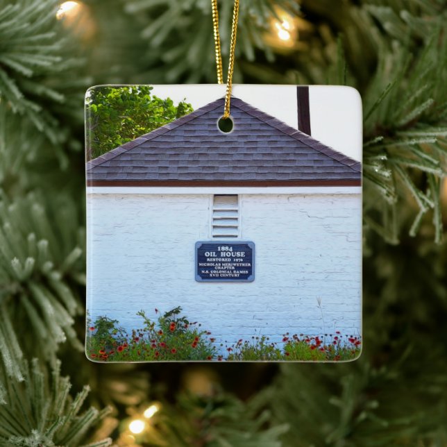 Historiskt Sanibel Light Oil House Ornament (Träd)