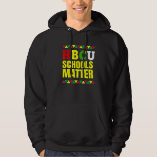 Historiskt sett Black College Universiteten Studen Hoodie