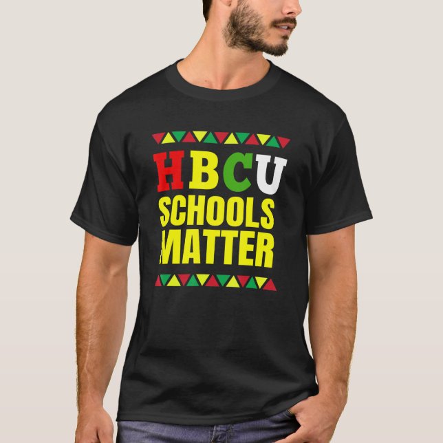 Historiskt sett Black College Universiteten Studen T Shirt (Framsida)