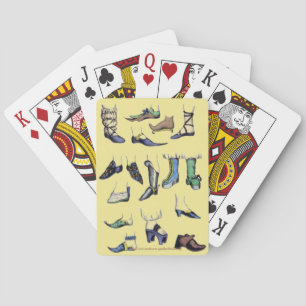 "Historiskt sko designen ", Casinokort