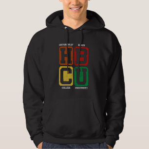 Historiskt svart högskoleuniversitets examen HBC Hoodie