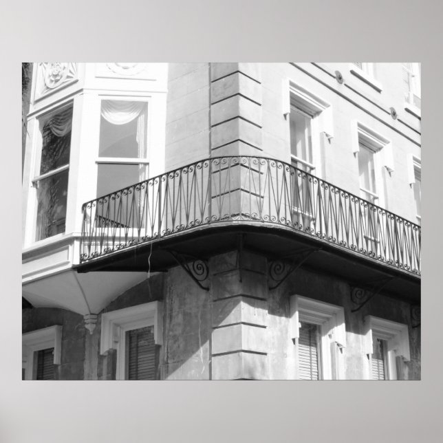 Historiskt tal ~ Charleston, South Carolina Poster (Framsidan)