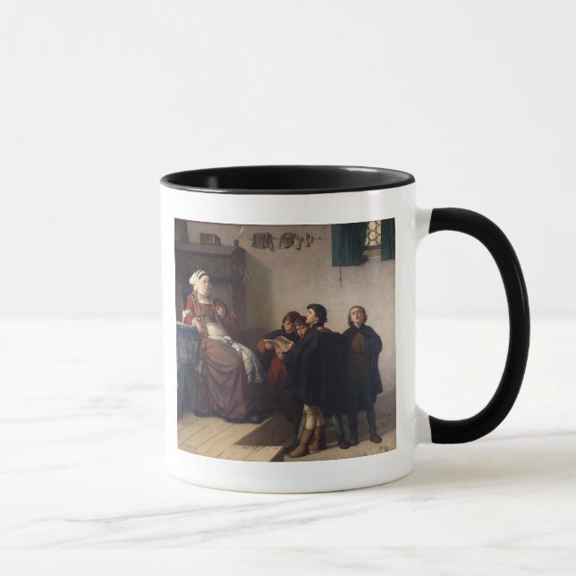 Historiskt tema, 1872 mugg (Höger)