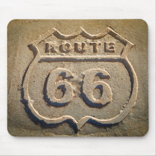 Historiskt vägmärke Route 66, Arizona Musmatta