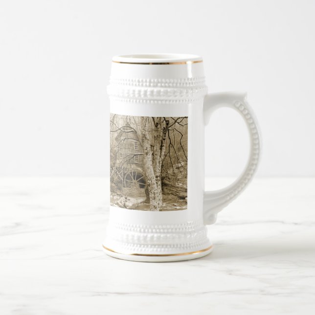 Historiskt vattenhjul sejdel (Höger)
