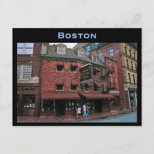 Historiskt vykort för Boston