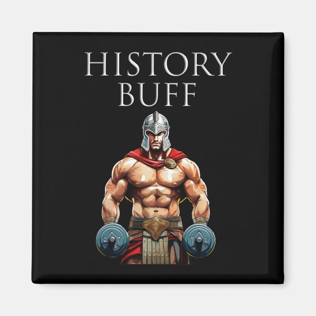 History Buff Roman Centurion Magnet (Framsidan)