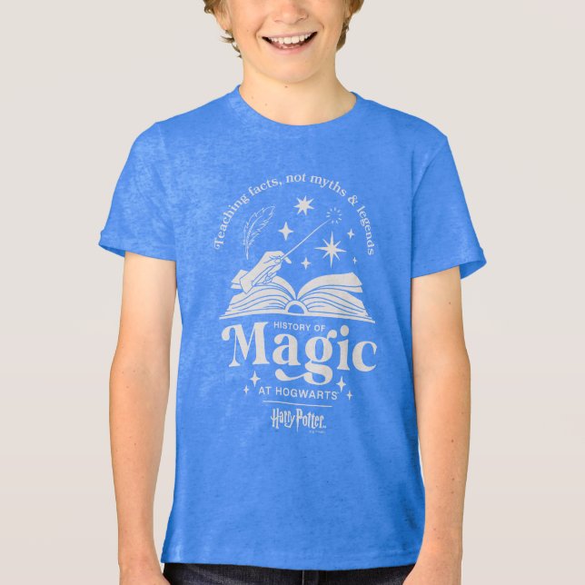 History of Magic at HOGWARTS™ T Shirt (Framsida)