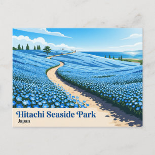 Hitachi Seaside Park Japan Vykort