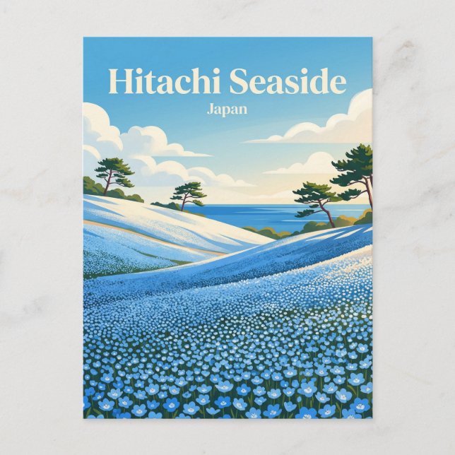 Hitachi Seaside Park Japan Vykort (Framsida)