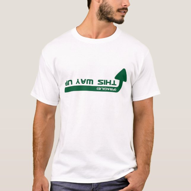 Hitåt upp tee shirt (Framsida)