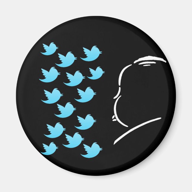 Hitch and Tweets Magnet (Framsidan)