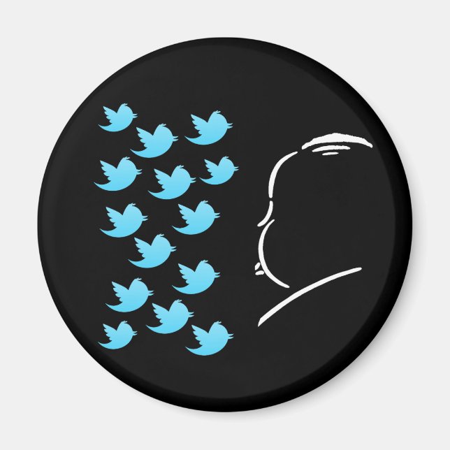 Hitch and Tweets Magnet (Framsidan)