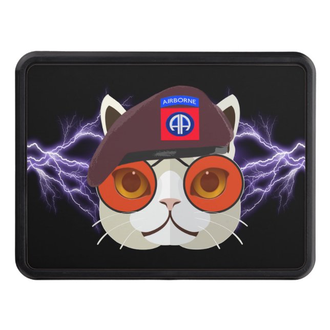 Hitch Cover, 82:a flygburna divisionen för Coola Dragkroksskydd (Framsidan)