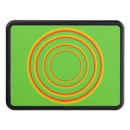 Hitch Cover - Concentric Fire Ringar Skydd För Dragkrok
