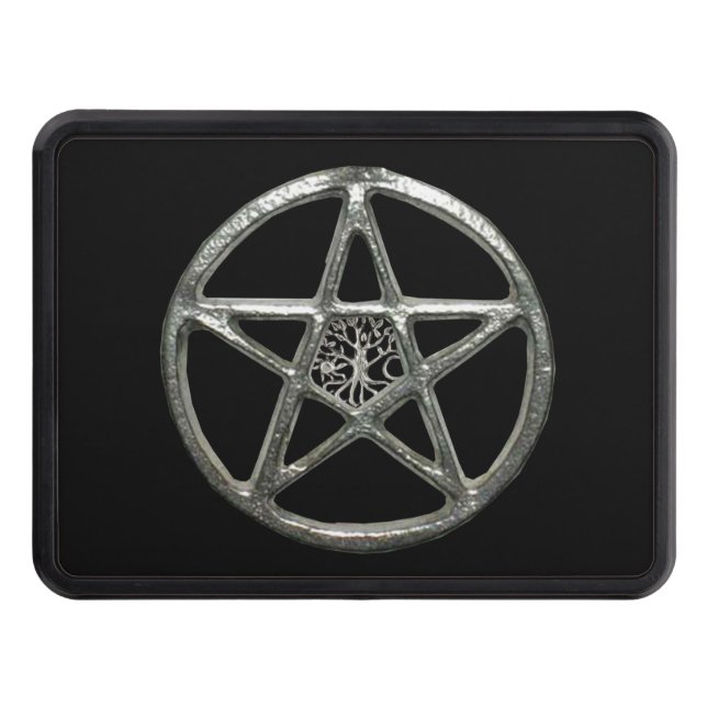 Hitch Cover för Pentacle Livets träd Dragkroksskydd (Framsidan)