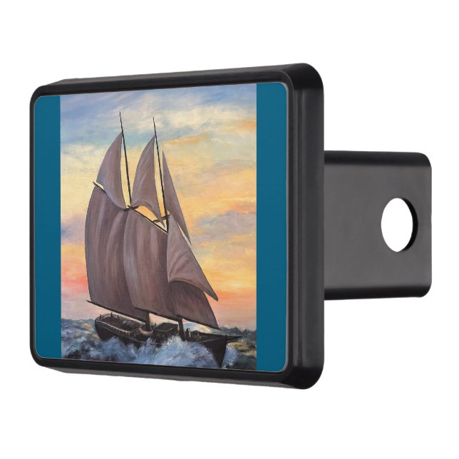 Hitch Cover-hölje för Schooner Trailer Dragkroksskydd (Vänster)