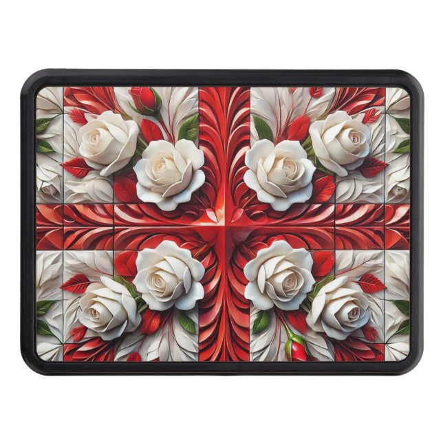 Hitch cover med English Ro Design Dragkroksskydd (Framsidan)