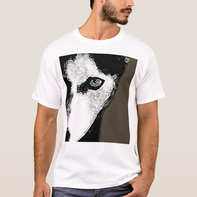 Hitch huskyen tee (Framsida)