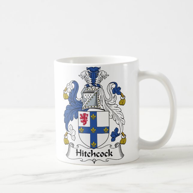Hitchcock familjvapensköld kaffemugg (Höger)