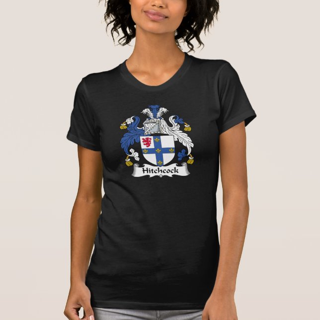 Hitchcock familjvapensköld tee shirt (Framsida)