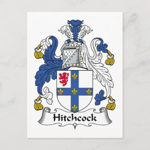 Hitchcock Family Crest Vykort