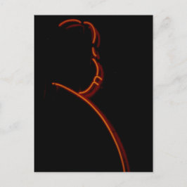 Hitchcock in Neon, Chicago Neon-signaturkort Vykort