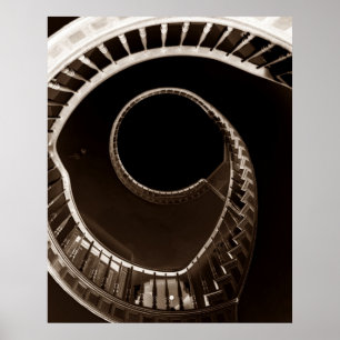 HITCHCOCKESQUE VERTIGO VORTEX POSTER SPIRAL TRAPPO