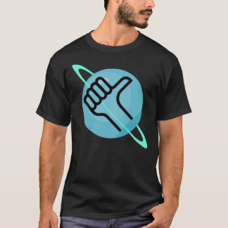 Hitchhiker&x27;s Guide to the Galaxy Thumbs up T Shirt