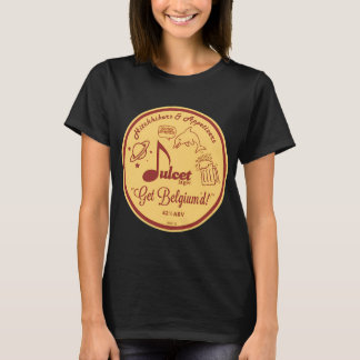 Hitchhikers & Förrätter Dulcet Lager Round Blue T Shirt