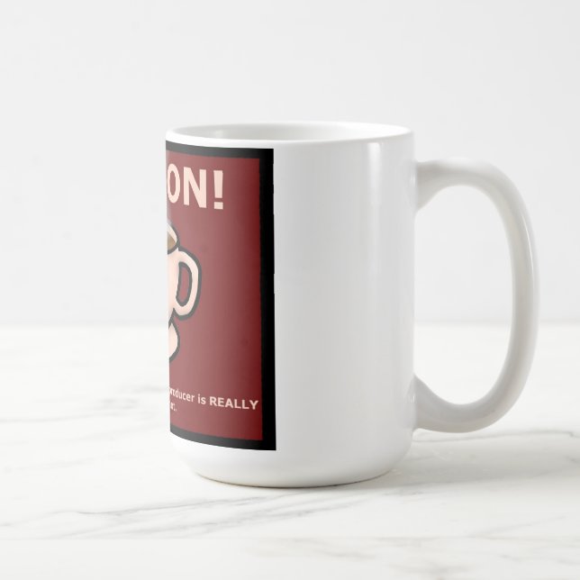 Hitchikers vägleder varm Tea Kaffemugg (Höger)