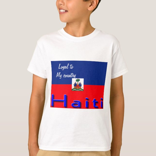 Hiti flagga children t-shirts (Framsida)
