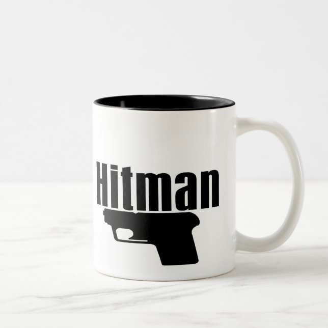 hitman två tonar muggen Två-Tonad mugg (Höger)