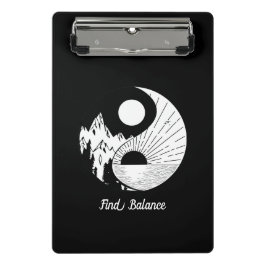Hitta balans Zen Yin Yang Black White
