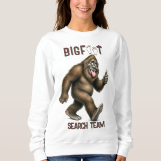 Hitta Bigfoot Sasquatch Vandring T Shirt