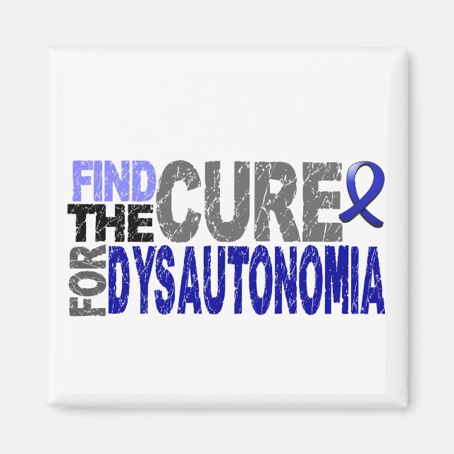 Hitta bocken dysautonomia magnet (Framsidan)