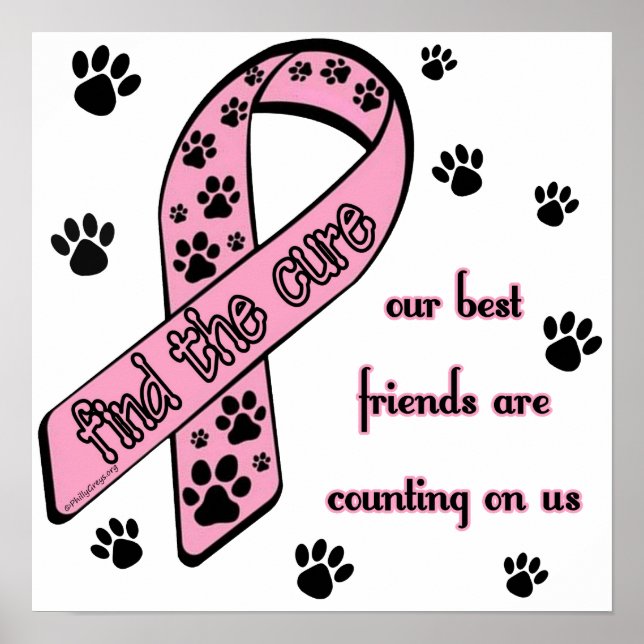 Hitta Cure ~ Pawprint Poster (Framsidan)