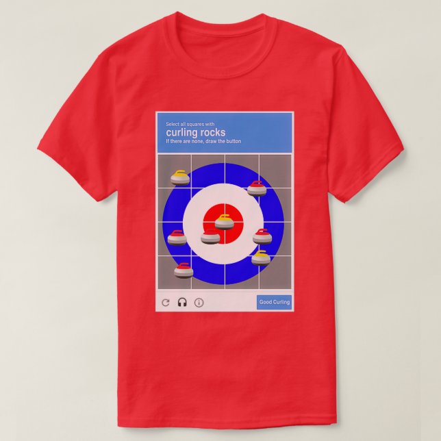 Hitta den kurvande Sten-skiften T Shirt (Design framsida)