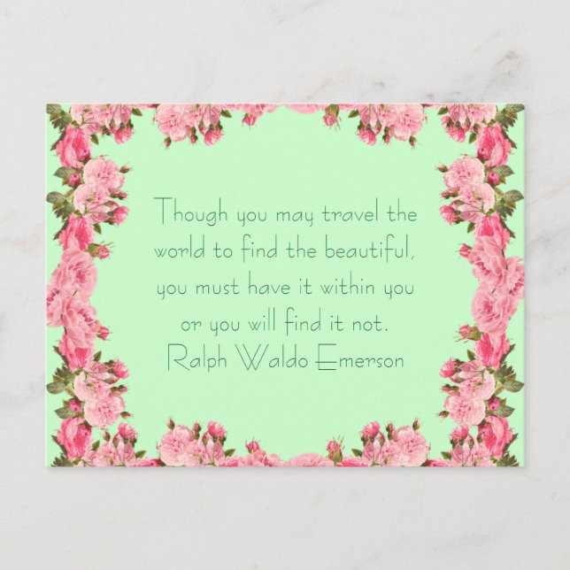 Hitta det vackra vykortet vykort (Framsida)