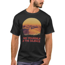 Hitta dig själv i T-shirten Tystnad