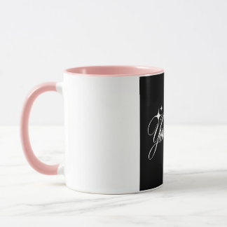 Hitta dig själv Inspirerande typografi kaffemug Mugg