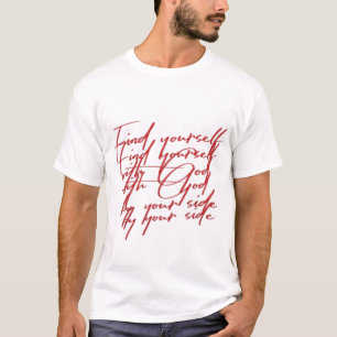 Hitta Dig Själv Med Gud T-Shirt