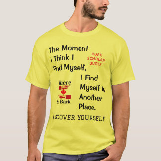 Hitta dig själv - Road Scholar T-Shirt