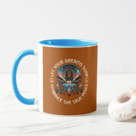 Hitta din fred Mugg Dreamcatcher Mugg