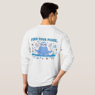Hitta din frid Söt sengångare Grafik T Shirt