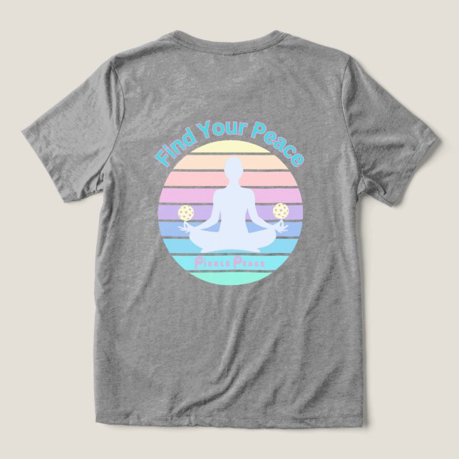 Hitta din frid t shirt (Design Baksida)