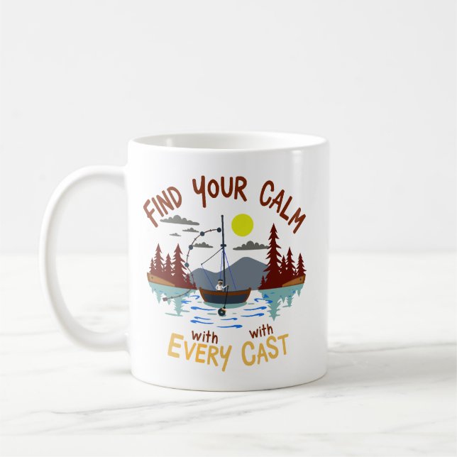 Hitta din lugn med varje kast kaffemugg (Vänster)