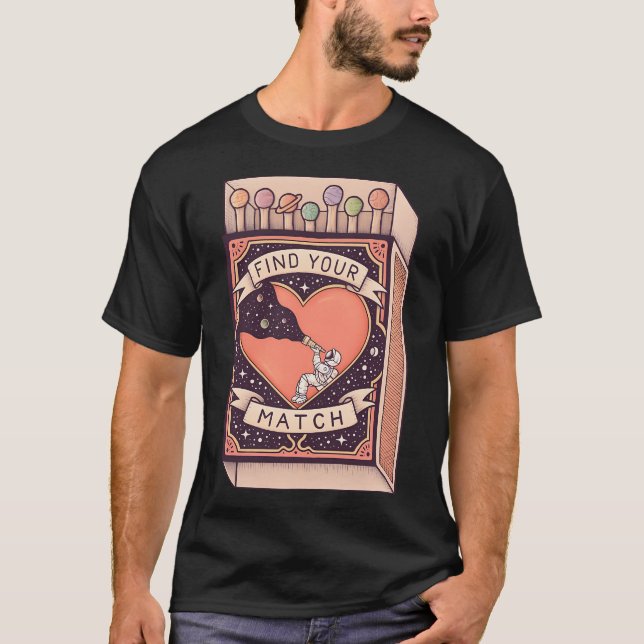 Hitta din match t shirt (Framsida)