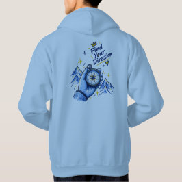 Hitta din riktning hoodie