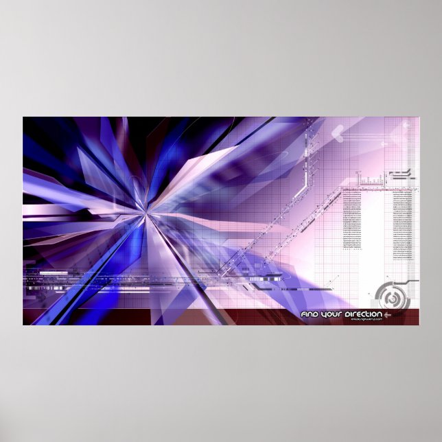 Hitta din riktning poster (Framsidan)